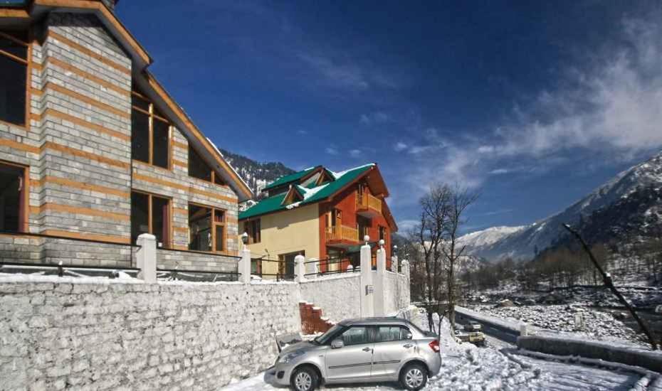 River Side Cottage Manali  Bagian luar foto